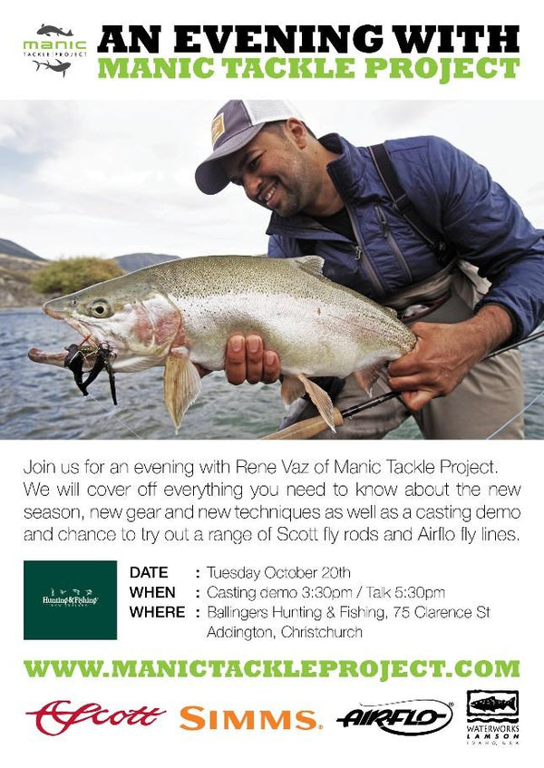 Come along to Ballingers Hunting & Fishing next Tuesday