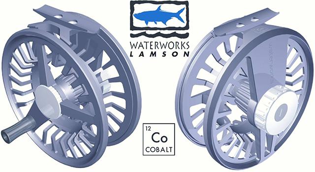 cobalt fly fishing reel Lamson Rods The foot is embeddedrather than perchedatop the reel to effectively transmit force and distribute weight Waterworks/Lamson Cobalt Flash Reel -