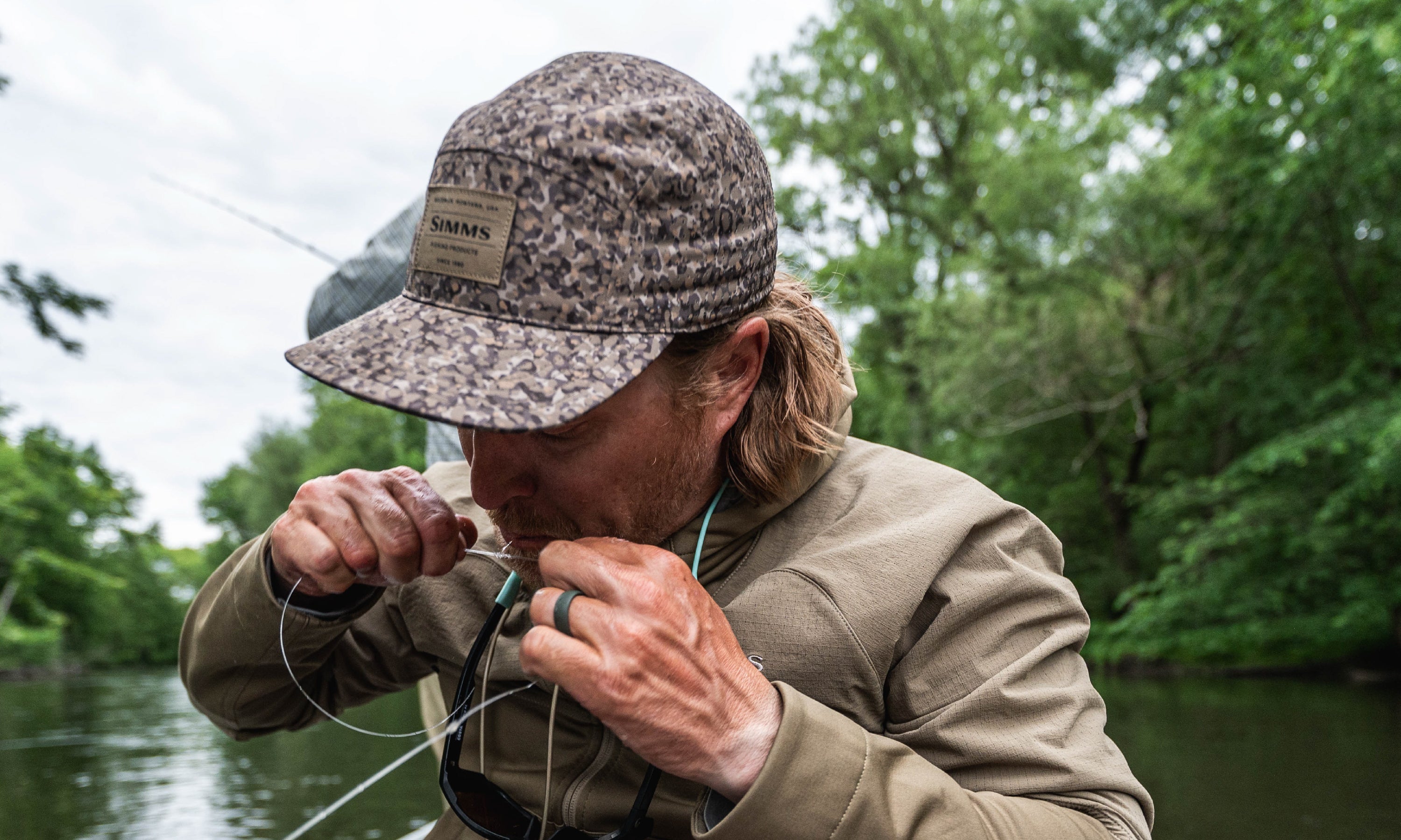 【新品未使用】SIMMS guide windbloc hat raven 防寒 Simms Guide Windbloc® Hat - Great Feathers