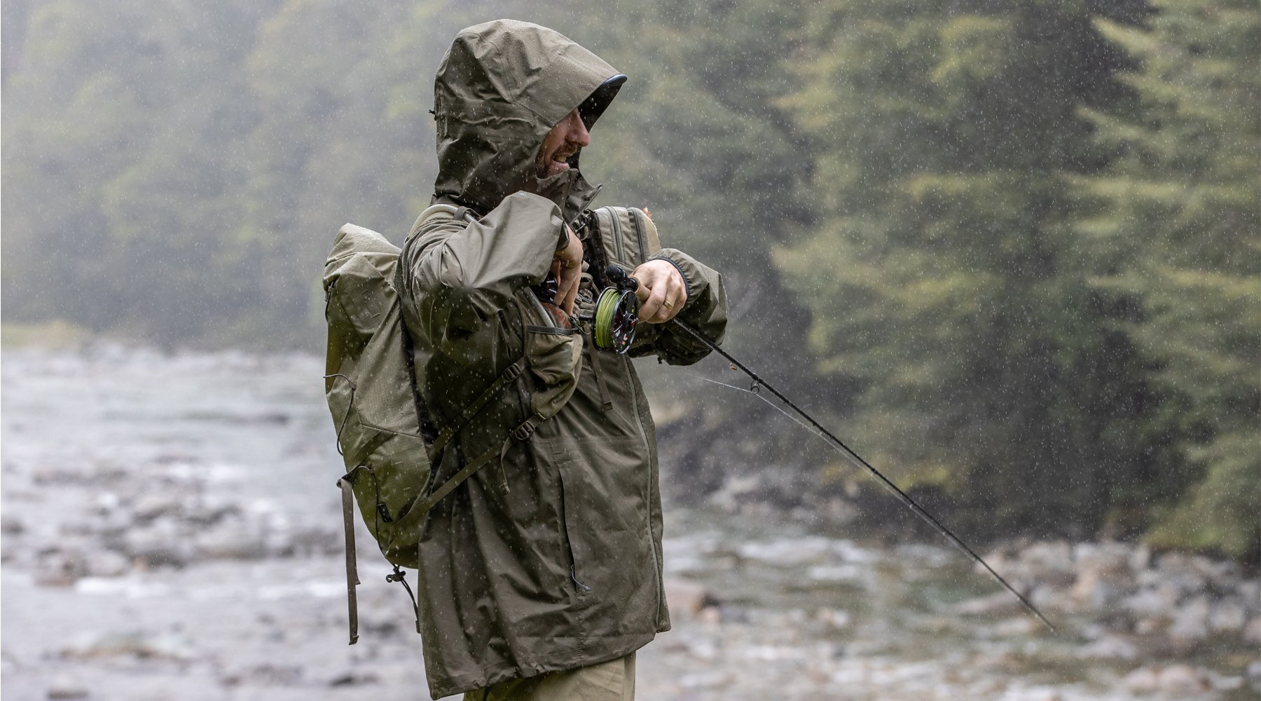 Wading Jacket Black Fishing Coats, Jackets & Vests