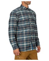 Simms Coldweather Shirt - Atlantis Steel Plaid