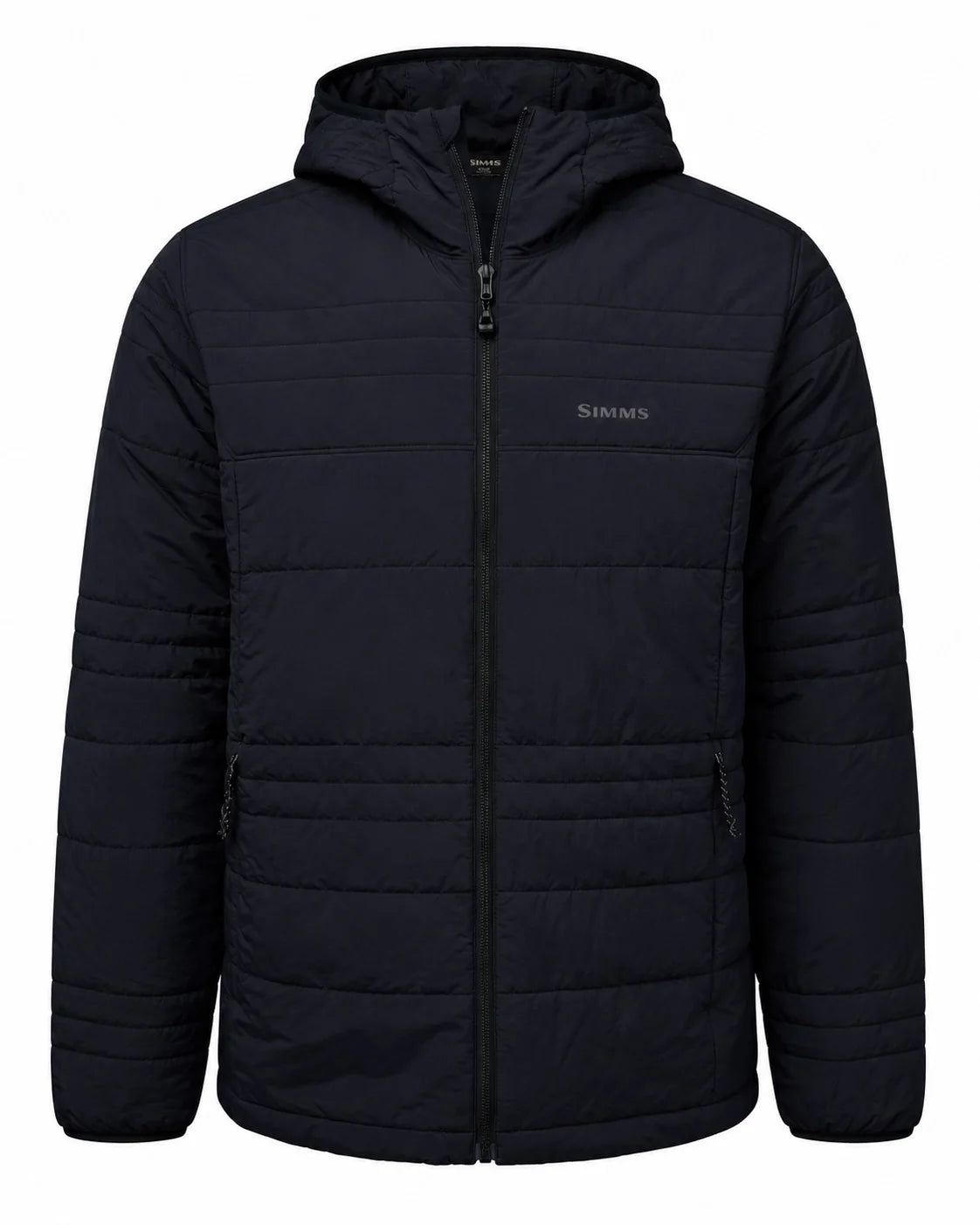 Simms M's Fall Run Insulated Hooded Jacket - Black (SAMPLE)