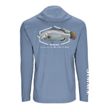 Simms S25 Artist Solartech Hoody | Barramundi - Dusty Blue