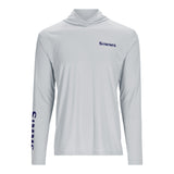 Simms S25 Artist Solartech Hoody | Bluefin Tuna - Light Grey