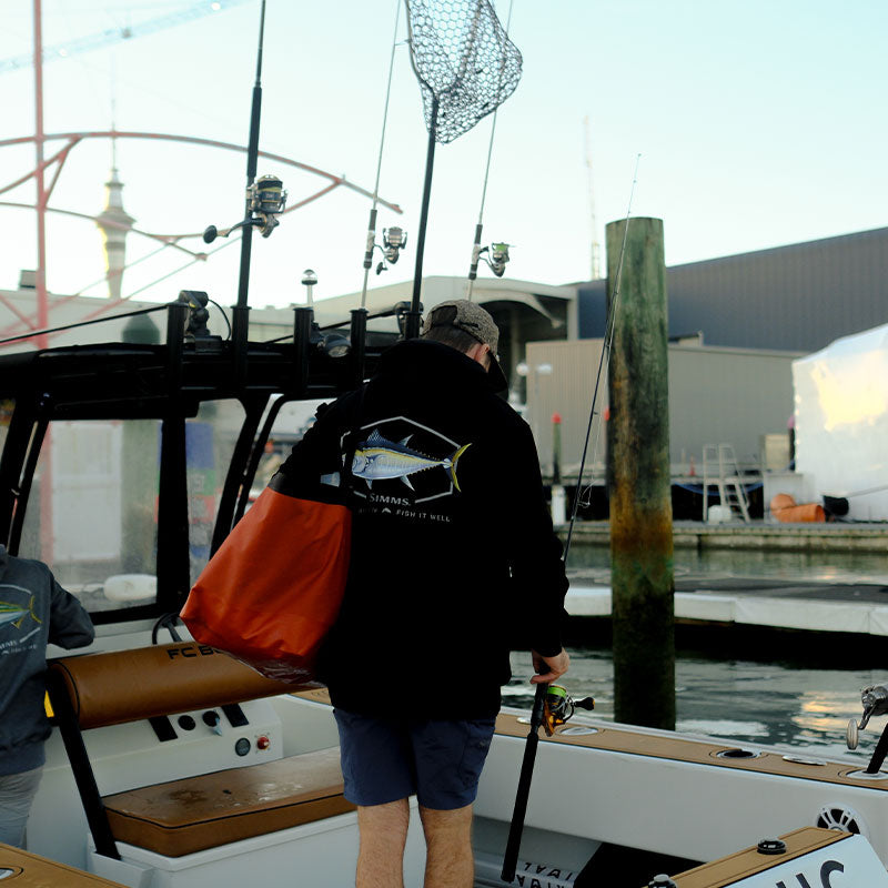 Simms Artist Hoody - Bluefin Tuna