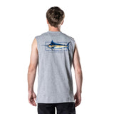 Simms Artist Tank | Blue Marlin Grey Marle