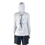 Simms S25 Artist Solartech Hoody | Bluefin Tuna - Light Grey
