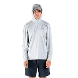 Simms S25 Artist Solartech Hoody | Bluefin Tuna - Light Grey