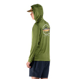 Simms S25 Artist Solartech Hoody | Brown Trout - Olive