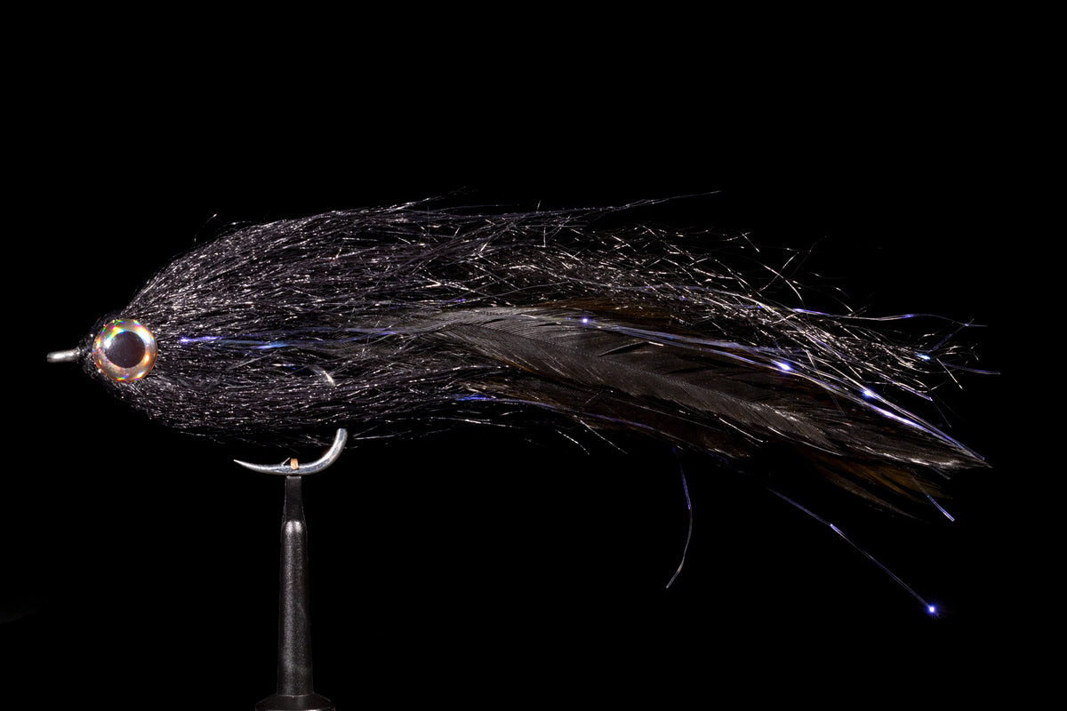 GT Brush Fly Black Fishing Fly | Manic Fly Collection