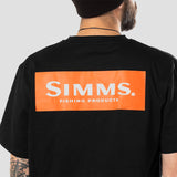 Simms Logo Tee - Black