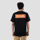 Simms Logo Tee - Black