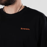 Simms Logo Tee - Black