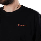 Simms Logo Tee - Black