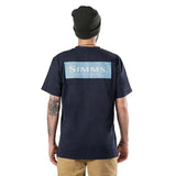 Simms Logo Tee - Navy