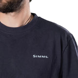Simms Logo Tee - Navy