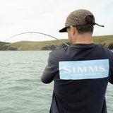 Simms Logo Tee - Navy