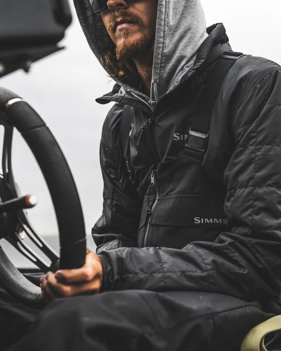 Simms Fall Run Collared Jacket | Black
