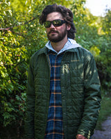 Simms Fall Run Hybrid Shacket | Riffle Green