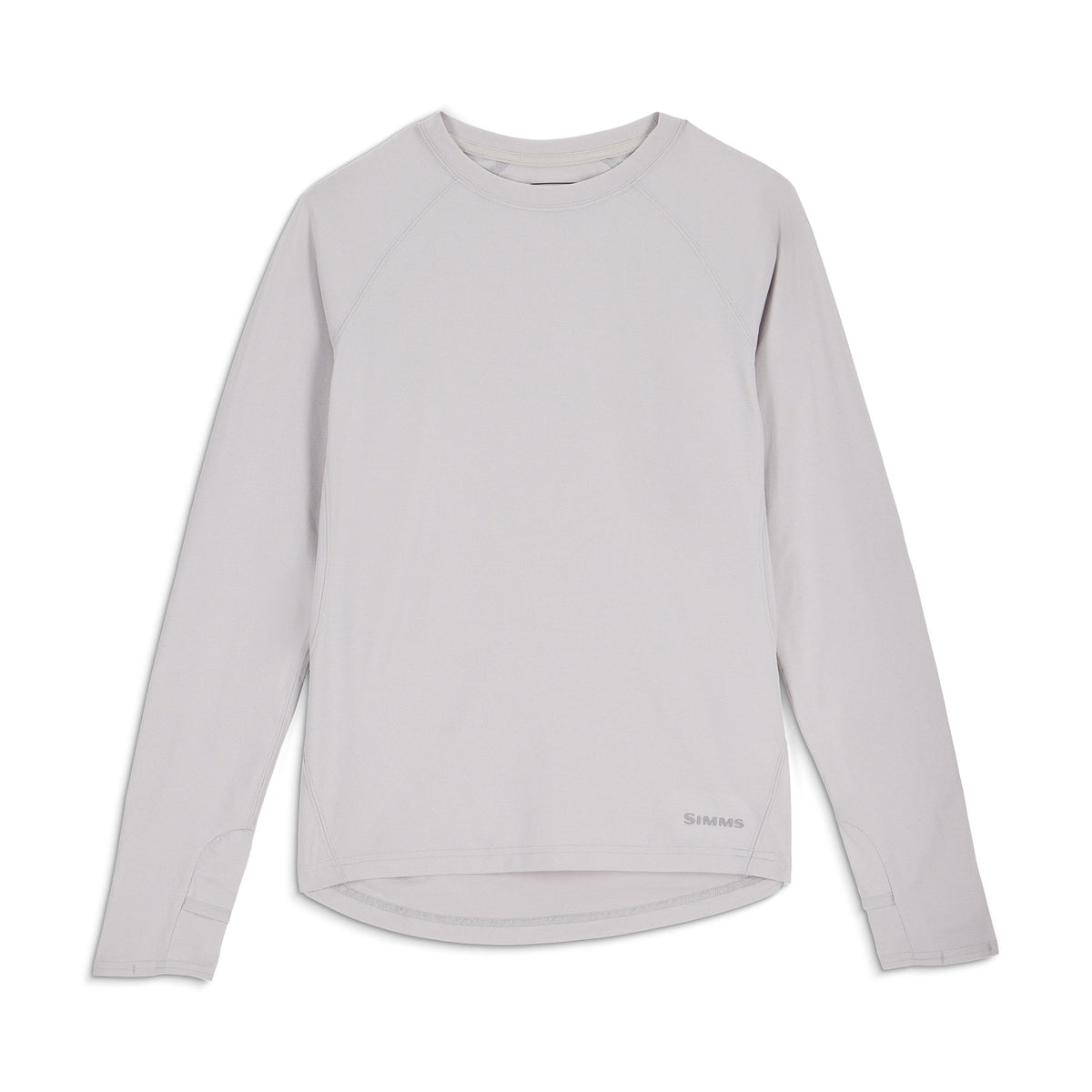 Simms Womens SolarFlex UPF50 Crew | Overcast