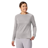 Simms Womens SolarFlex UPF50 Crew | Overcast