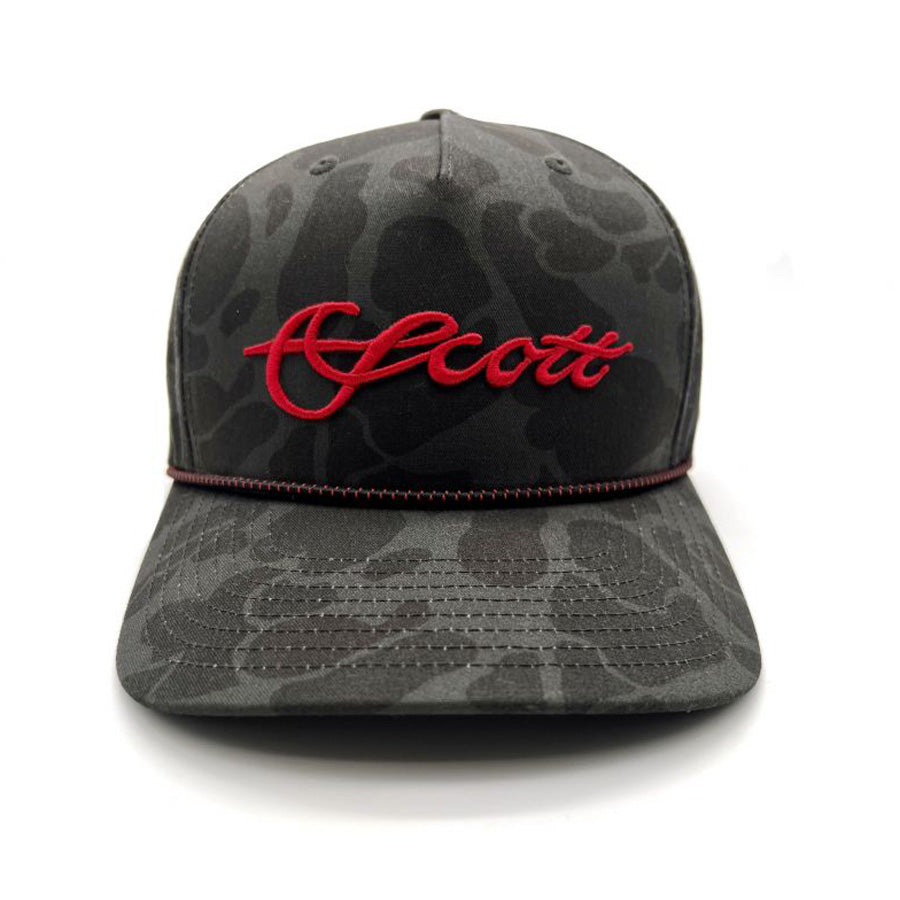 Scott Dark Camo Rope Hat