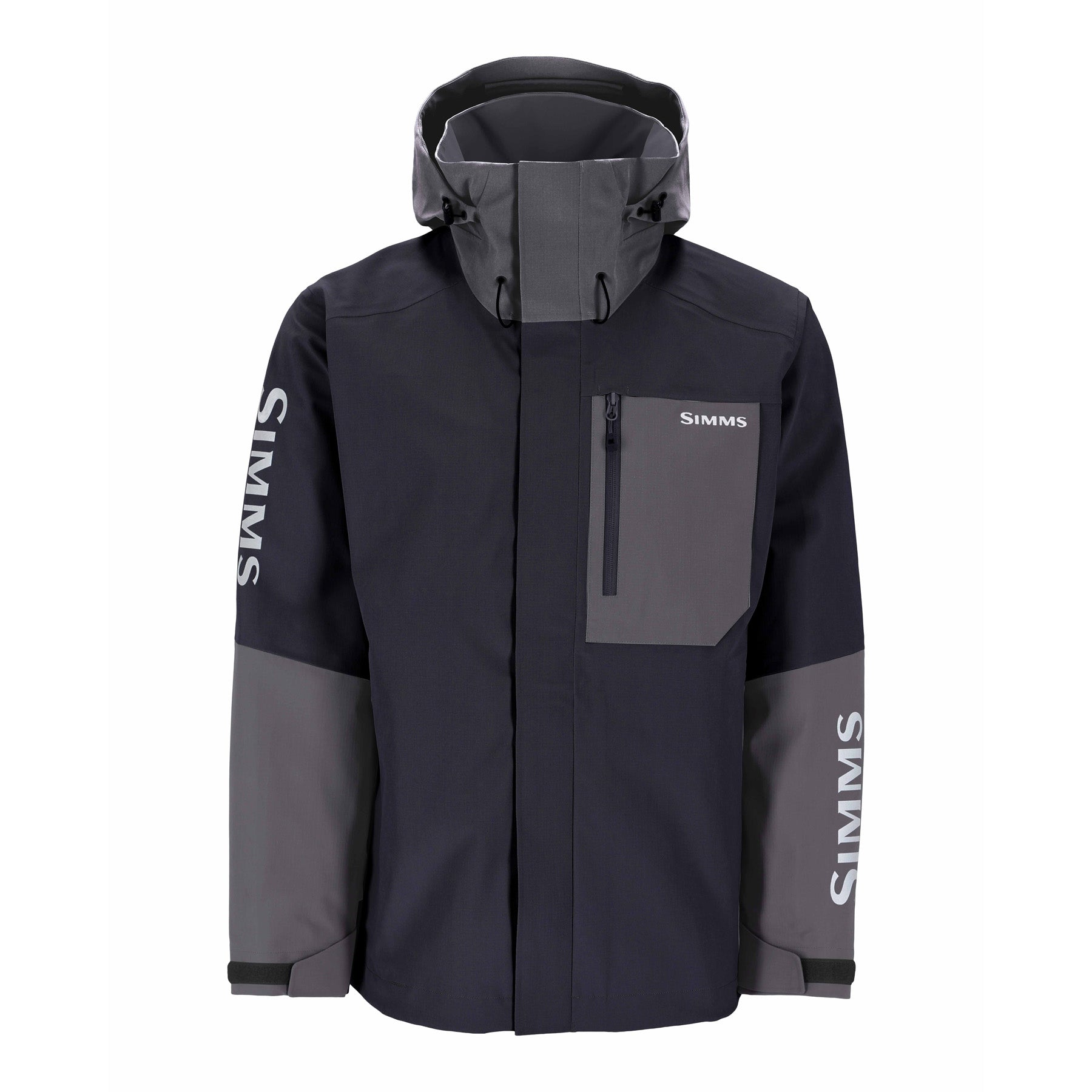 Simms Challenger Fishing Jacket | Jet Black