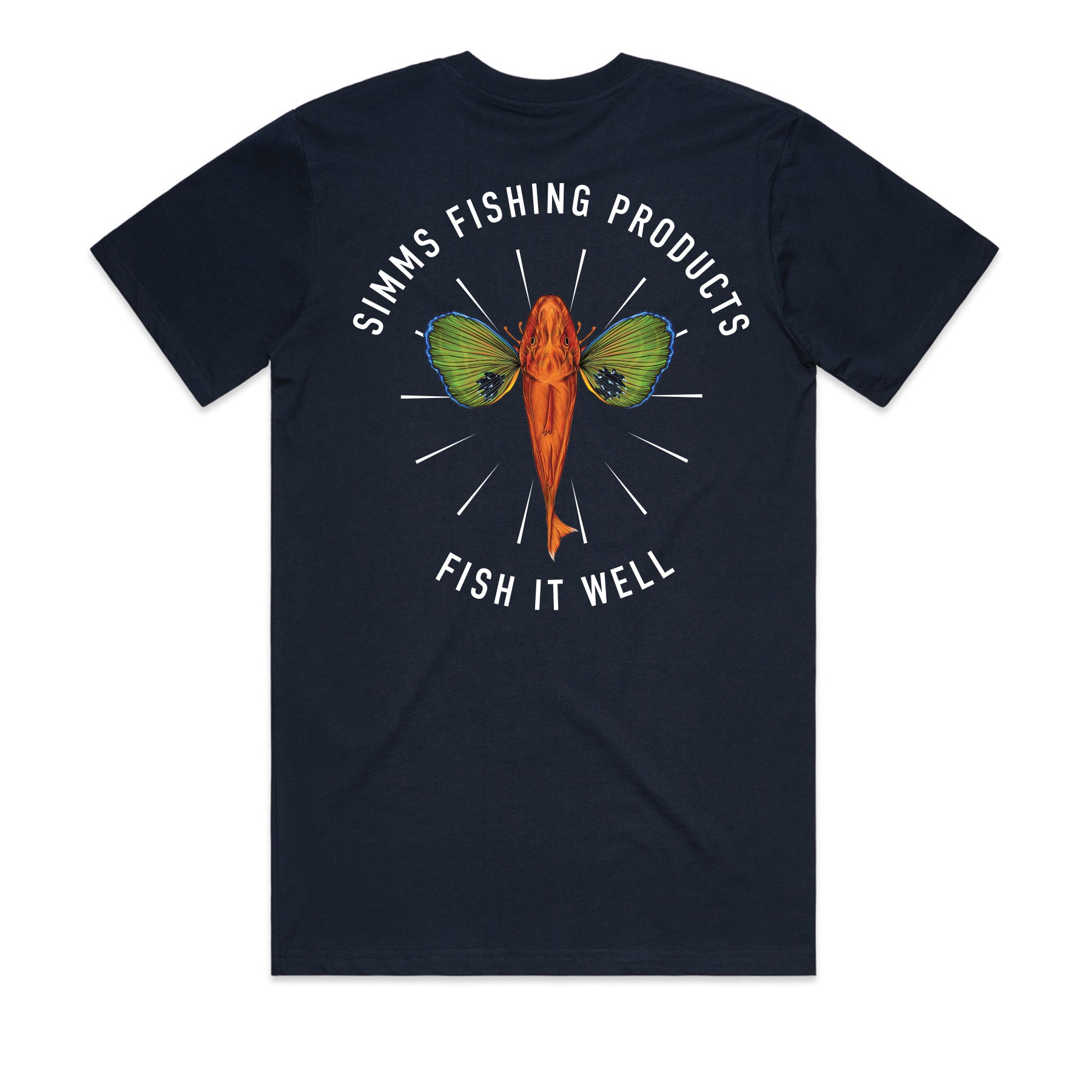 Simms S26 Artist Tee | Gurnard - Navy