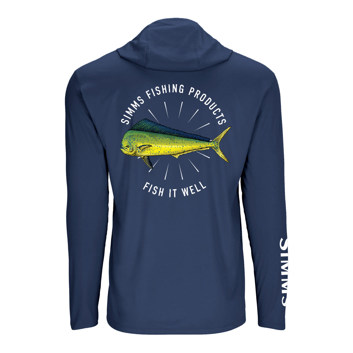 Simms S26 Artist Solartech Hoody | Mahi Mahi - Navy