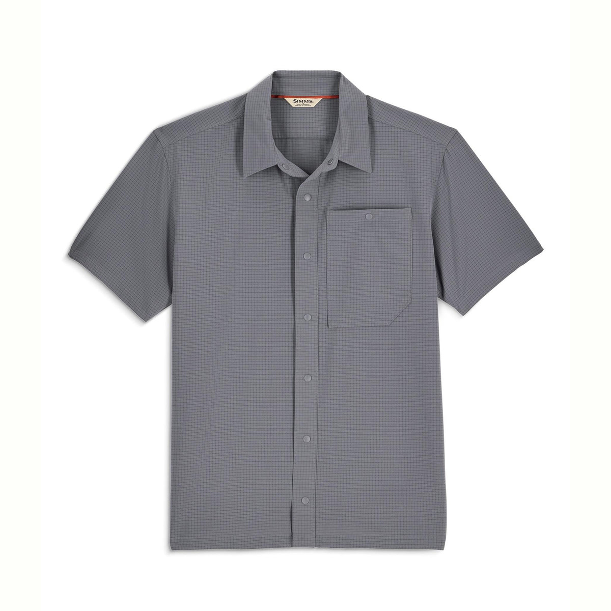 Simms Tailout Air Short Sleeve Shirt | Steel