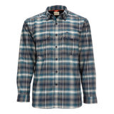 Simms Coldweather Shirt - Atlantis Steel Plaid