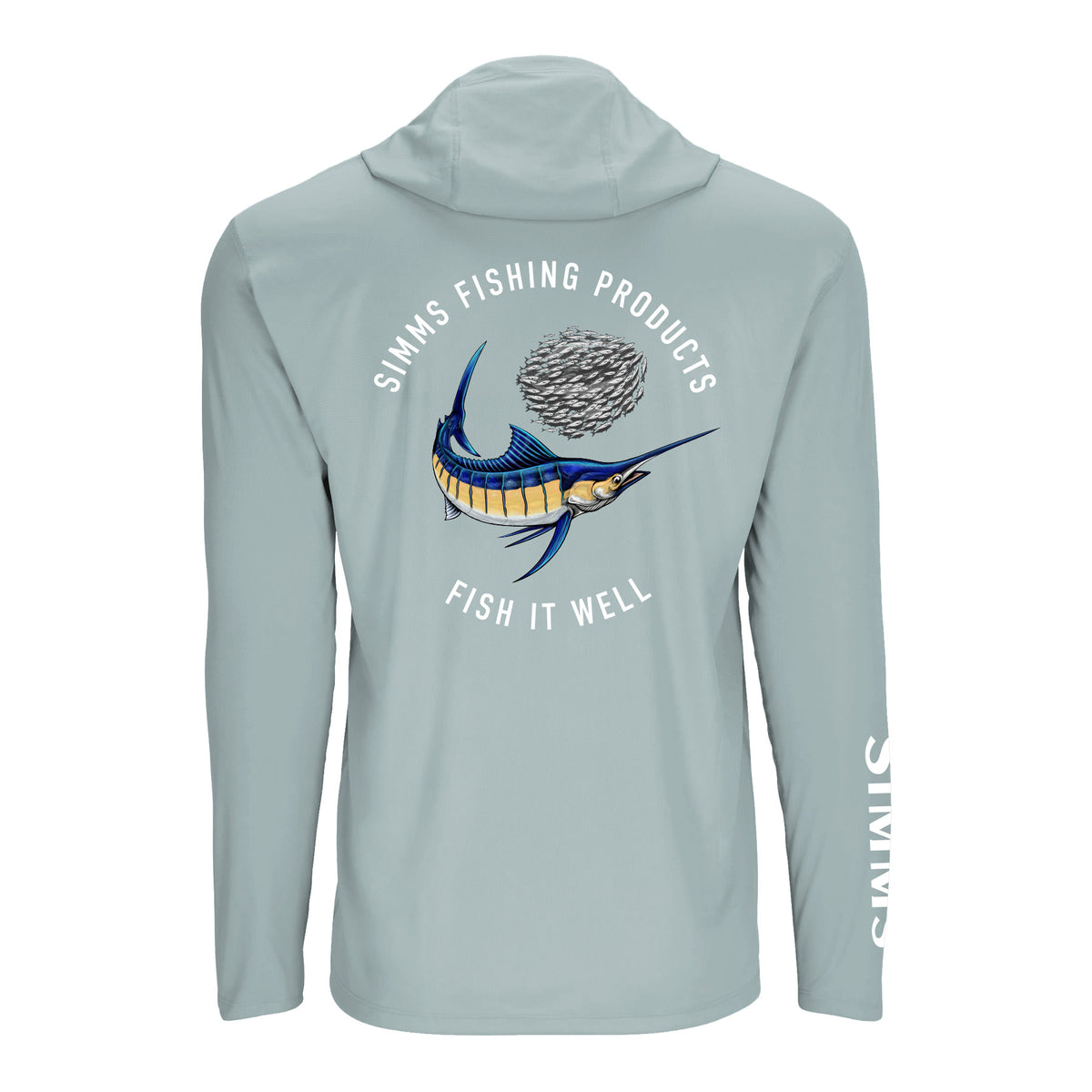 Simms S26 Artist Solartech Hoody | Marlin Baitball - Storm