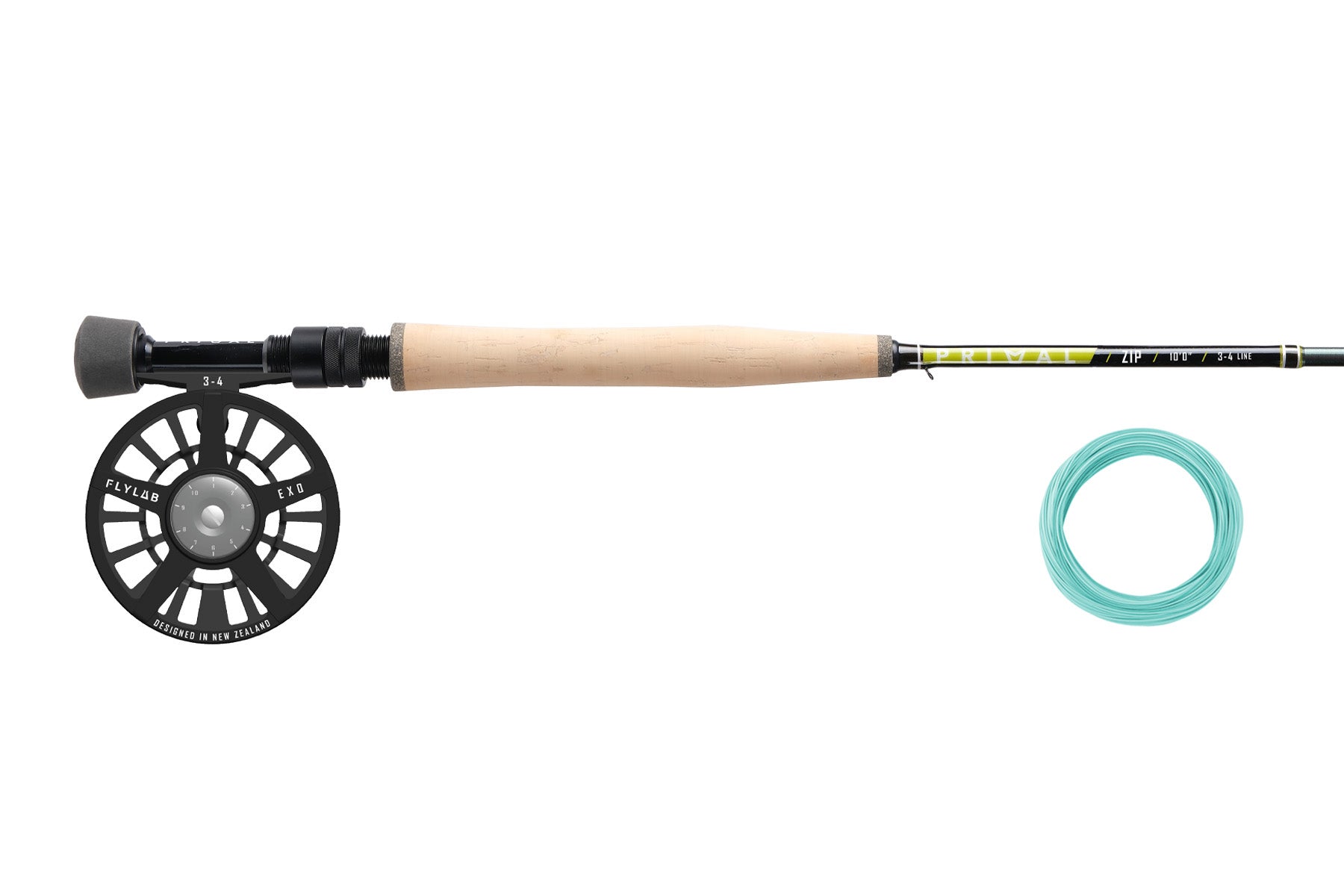PRIMAL Zip Rod & Flylab Exo Reel Combo – Manic Tackle Project