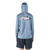 Simms S25 Artist Solartech Hoody | Barramundi - Dusty Blue