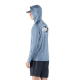 Simms S25 Artist Solartech Hoody | Barramundi - Dusty Blue