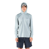 Simms S25 Artist Solartech Hoody | Blue Marlin Light Blue
