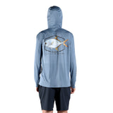 Simms S25 Artist Solartech Hoody | Permit - Dust Blue