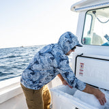 Simms Solarflex UPF50 Hoody | Back Eddy Albacore