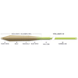 Airflo SuperFlo Universal Taper Fly Fishing Line | Moss/Chartreuse