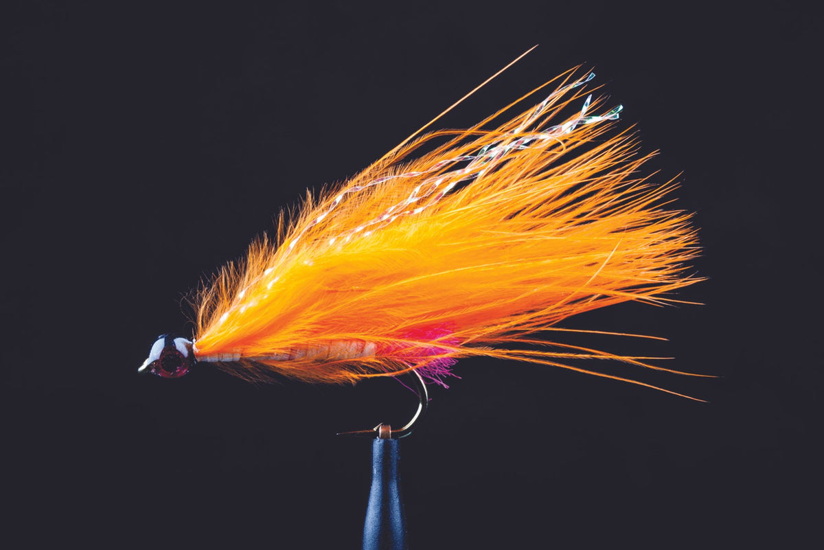 Lumo Marabou Orange | Manic Fly Collection
