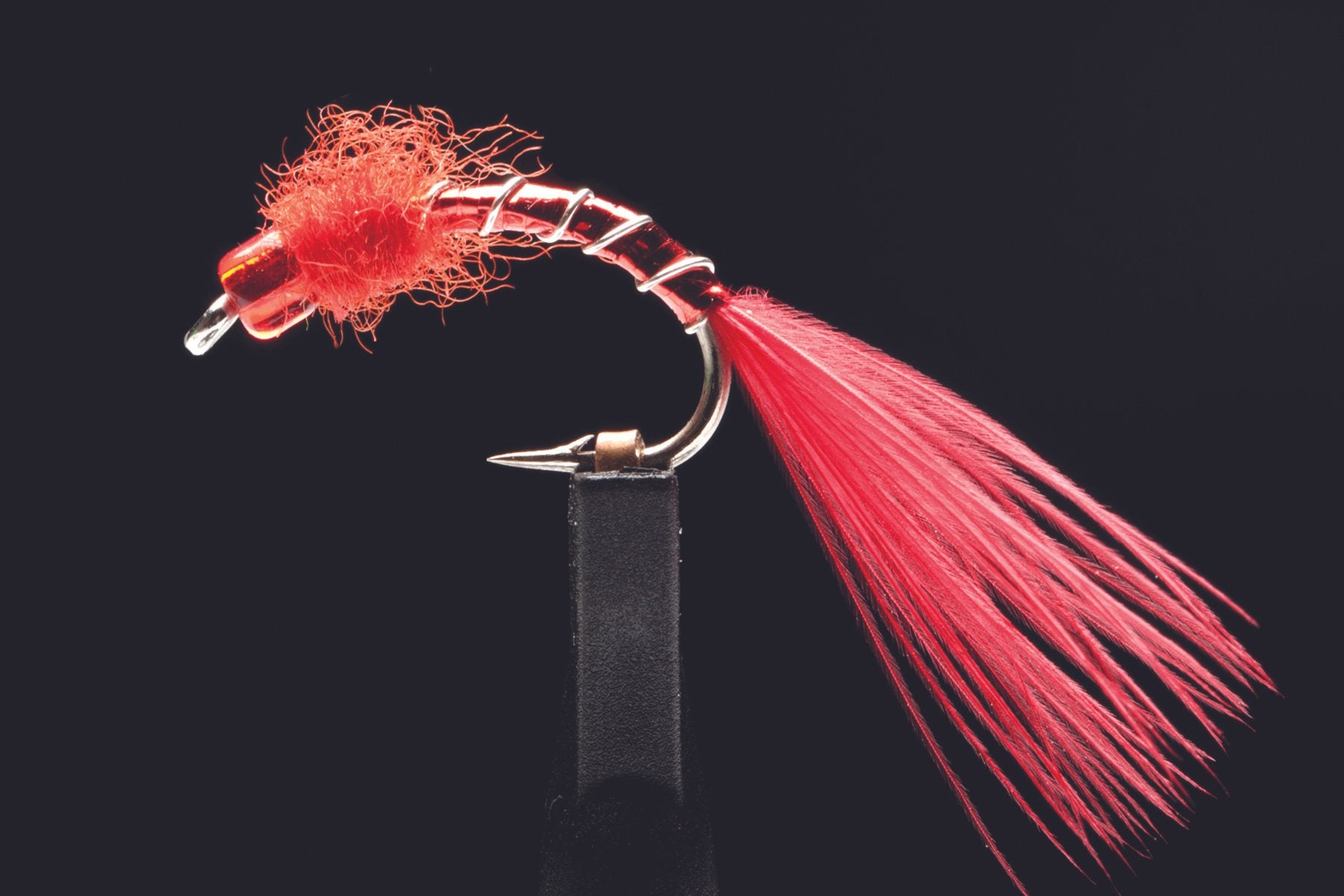 Rob's Redhead Bloodworm Fishing Fly  Manic Fly Collection – Manic Tackle  Project