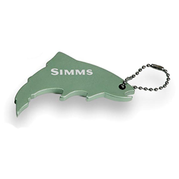 Simms Thirsty Trout Keychain Simms Green