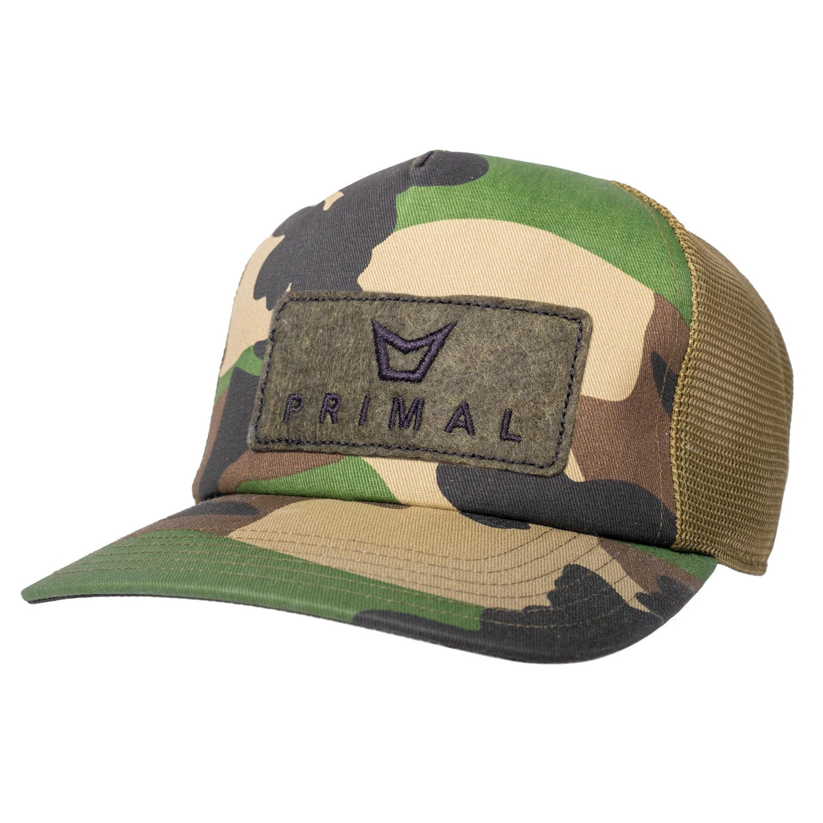 Primal Layback Trucker Cap | Camo
