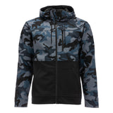 Simms Rogue Fleece Hoody | Woodland Camo Storm - M