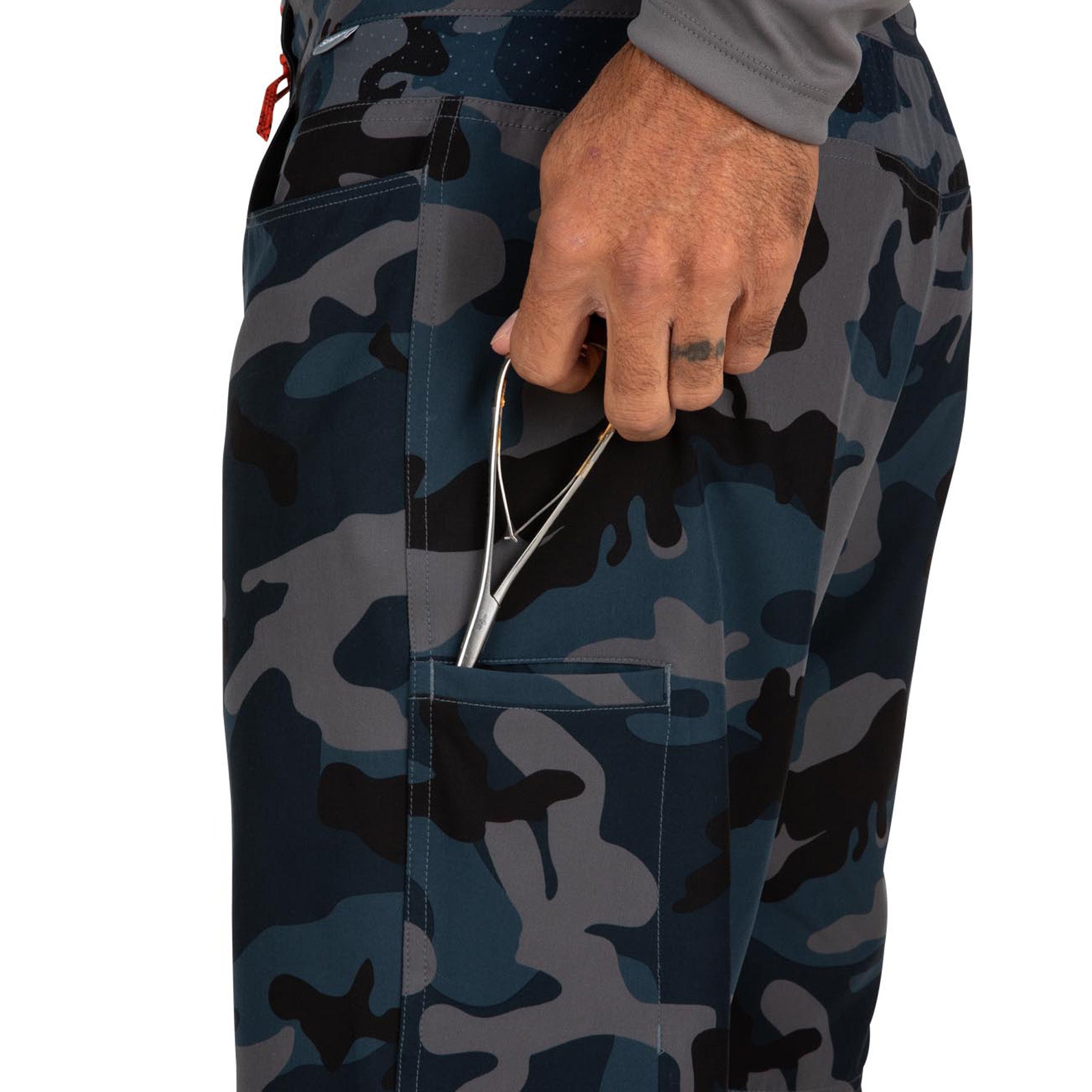 Simms Seamount Board Shorts | Ghost Camo Stone
