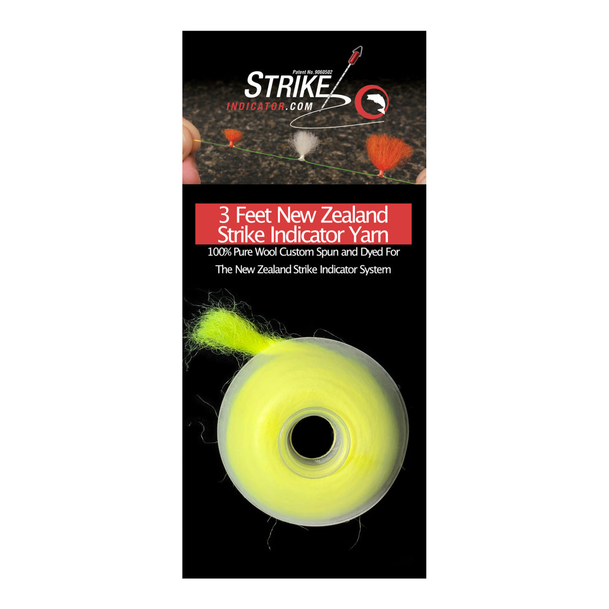 NZ Strike Indicator Wool Spools