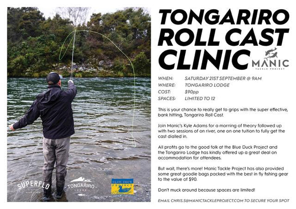 Tongariro Roll Cast Clinic - Saturday 21st Of September