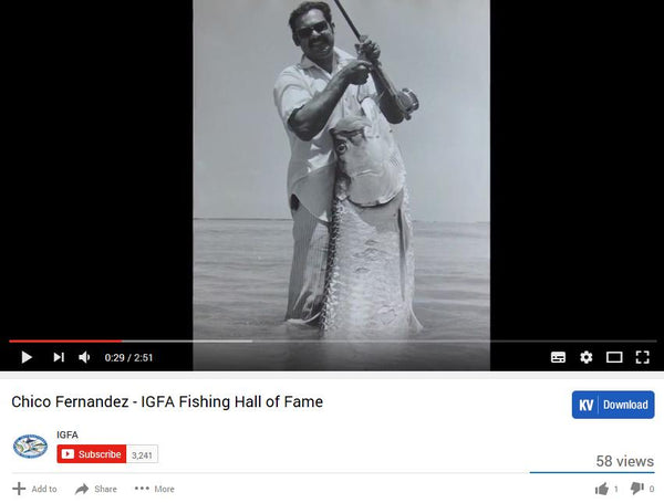 Salty Saturday - Chico Fernandez, IGFA Fishing Hall of Fame