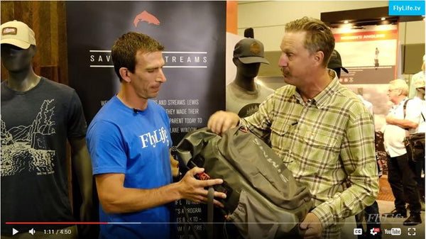 Flylife TV checks out the new Simms Dry Creek packs