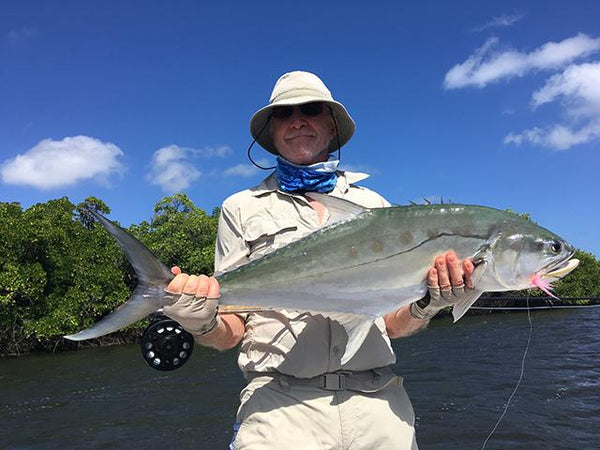 Salty Saturday - A meter Queenfish for Australian Fly Fishing Lodge